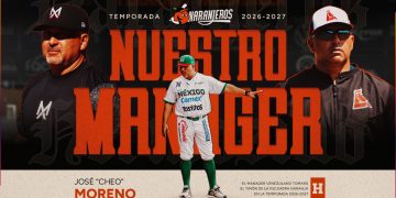 Naranjeros anuncia a José “Cheo” Moreno como su nuevo manager