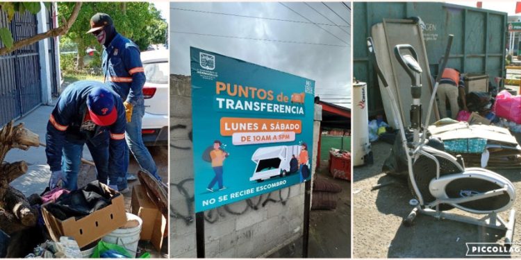 Invita Gobierno Municipal a utilizar los cinco puntos fijos para depositar basura