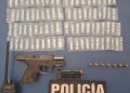 Incauta Policía Estatal arma de fuego y narcótico en Cajeme