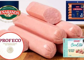 Peñaranda, Bernina y Zwan las mejores salchichas en cuanto a calidad y contenido: Profeco