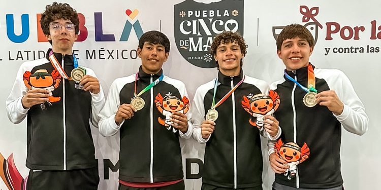Selección Sonora de basquetbol de tercias U18 varonil logra el oro en Olimpiada Nacional