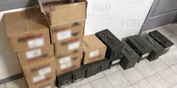 FGR vincula proceso contra tres personas detenidas con más de 55 mil cartuchos en Sonora
