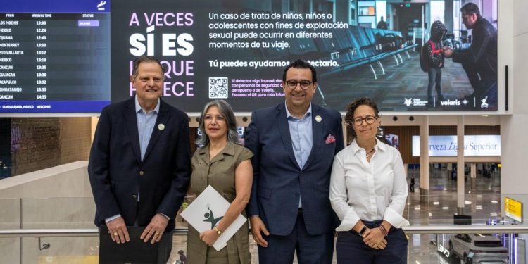 GAP, en alianza con Volaris, implementa protocolo de prevención para un entorno de viaje seguro para la niñez