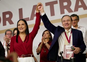 Unidad y fortaleza rumbo a 2027: Alfonso Durazo toma protesta a Ariadne Montiel como presidenta de Morena