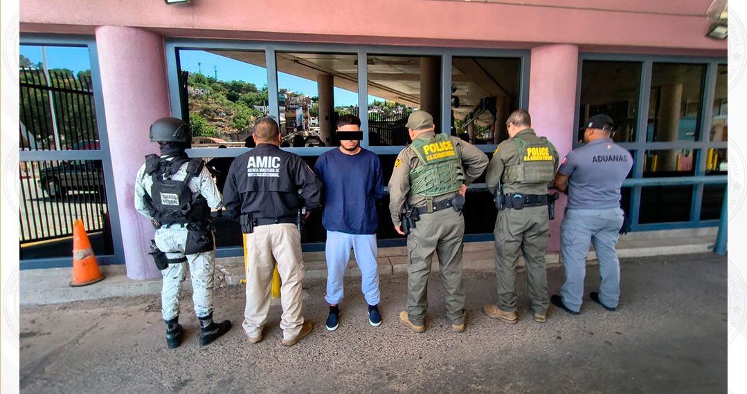 Capturan en Nogales a imputado tras ser deportado por violencia familiar en Magdalena de Kino