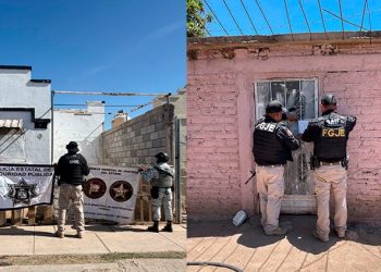 FGJES asegura drogas en cateos coordinados en Hermosillo, Bácum y Cajeme