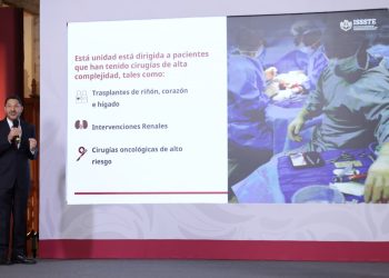 Presenta Martí Batres nueva sala de terapia postquirúrgica del CMN “20 de Noviembre” del ISSSTE