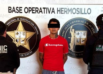 Ejecutan orden de aprehensión contra presunto implicado en agresión armada en Hermosillo