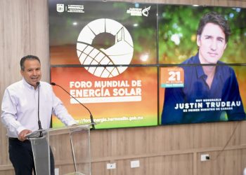 Anuncia Toño Astiazarán participación de Justin Trudeau, ex Primer Ministro de Canadá, en el Foro Mundial de Energía Solar 2026