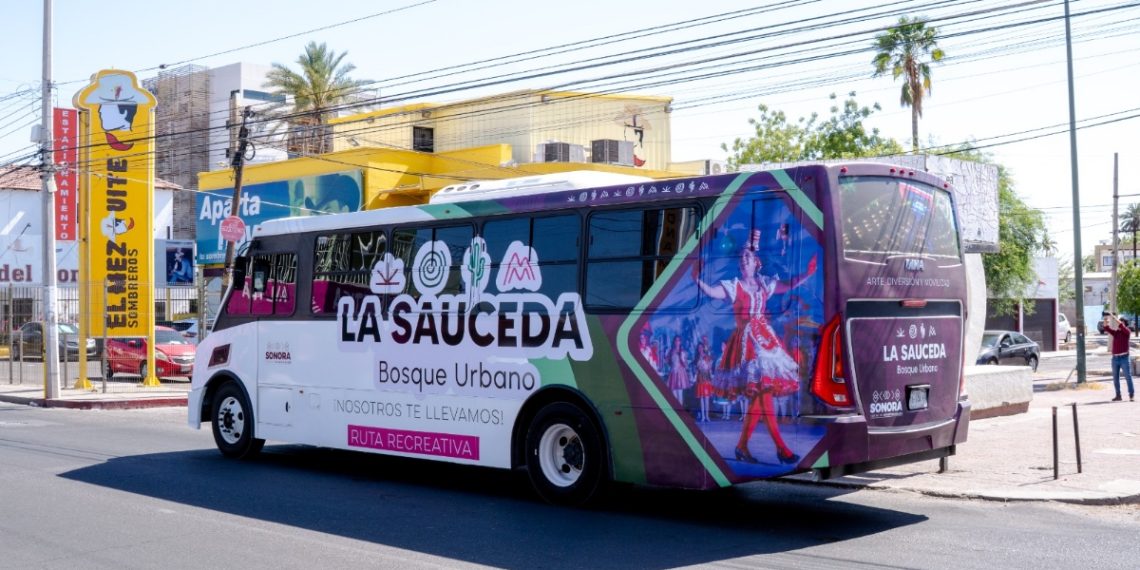 Impulsa Gobierno de Sonora nueva opción de movilidad con la Línea Recreativa La Sauceda