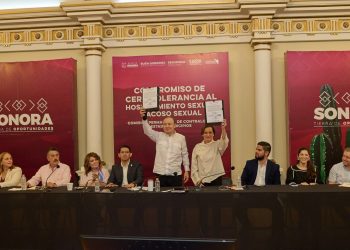 Crea Gobernador Durazo mecanismo de cero tolerancia al hostigamiento y acoso sexual laboral