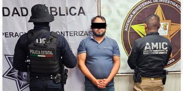 FGJES aprehende a sujeto por tentativa de doble homicidio calificado mediante coordinación binacional entre México y Estados Unidos de América