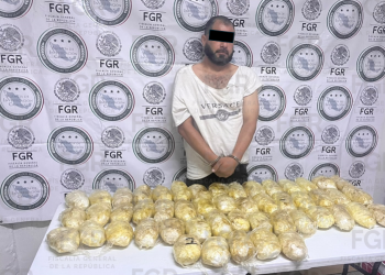 Obtiene FGR vinculación a proceso contra una persona por transportar más de 21 kilos de metanfetamina