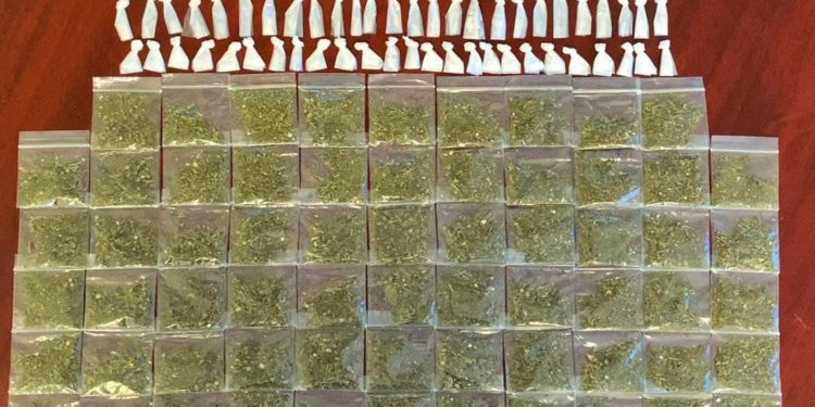 Asegura Policía Estatal más de 150 dosis de narcótico en Tierra Nueva