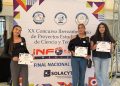 Estudiantes de Cecyte obtienen medalla de bronce para Sonora en Infomatrix México 2026