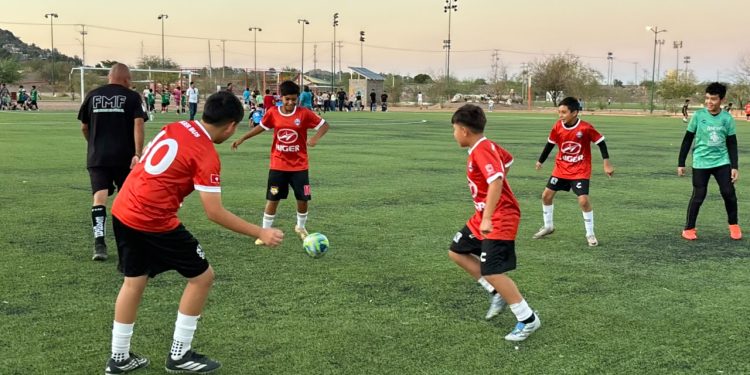 Continúan los goles y la emoción en las canchas de Hermosillo con el Mundialito H 2026