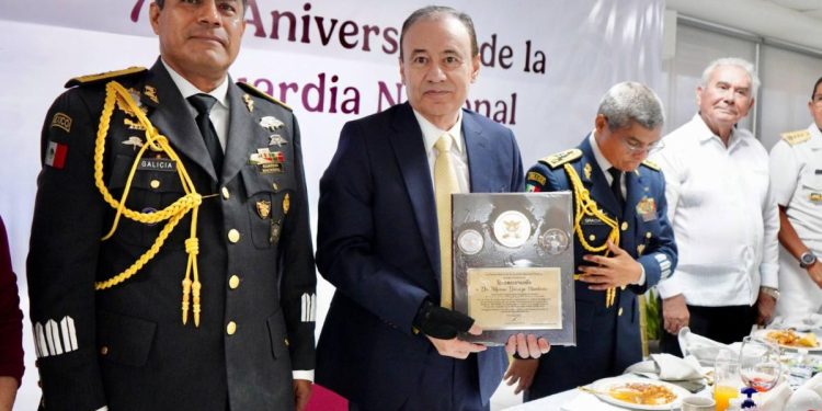 Reconoce Gobernador Durazo resultados en seguridad a siete años de la creación de la Guardia Nacional