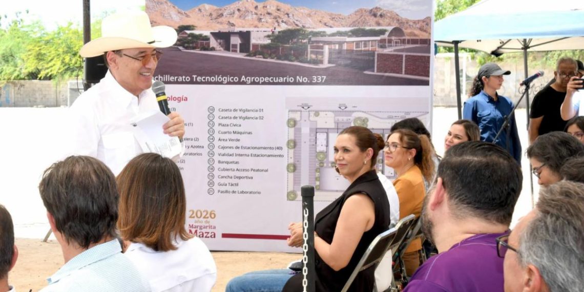 Construyen nuevo bachillerato en Hermosillo