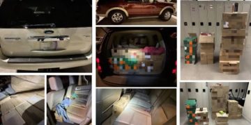 Decomisan en Nogales 43,000 balas con rumbo a México