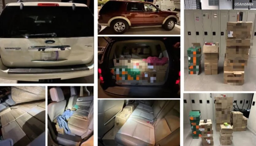 Decomisan en Nogales 43,000 balas con rumbo a México