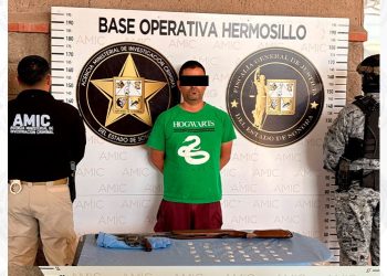 Cateo coordinado permite la captura de objetivo criminal en Hermosillo: FGJES