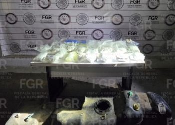 Investiga FGR aseguramiento de 15 kilos de droga en San Luis Río Colorado