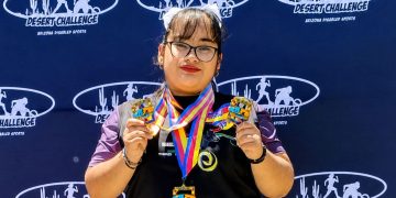 Atleta de deporte adaptado de Cobach Sonora conquista tres medallas de oro en competencia internacional