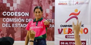 Destacados atletas sonorenses participan en Campamento de Verano
