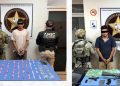 Capturan AMIC, SEDENA y SEMAR a siete personas con droga, armas y vehículo robado en Cajeme