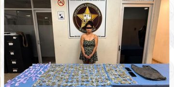 Captura AMIC y DEFENSA a “La China” con narcóticos en Ciudad Obregón