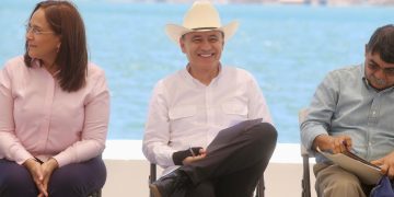 Gobernador Durazo acelera modernización del malecón de Guaymas; obra alcanza 35% de avance