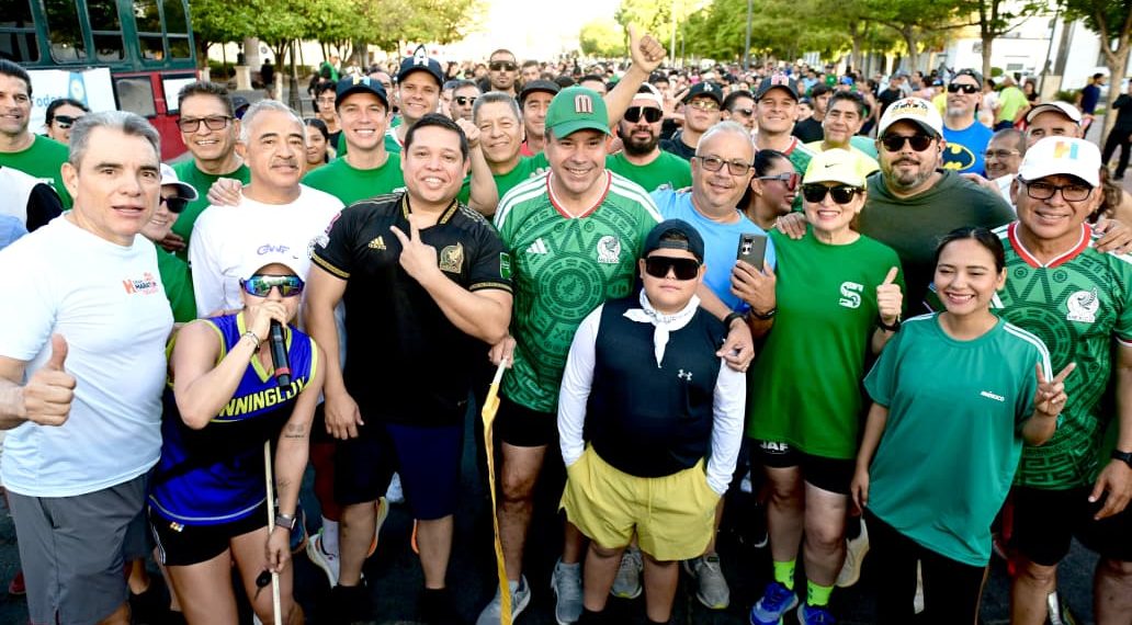 Celebra Toño Astiazarán exitoso Trote Amistoso rumbo al Maratón Internacional Hermosillo 2026