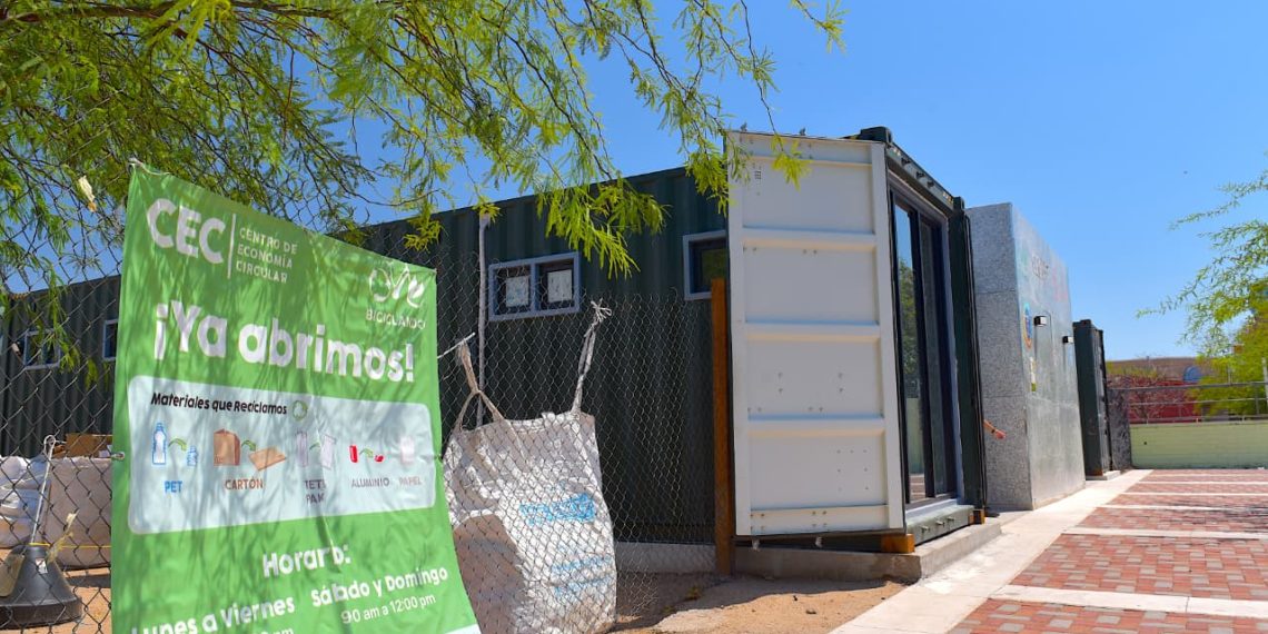 Invita Gobierno de Hermosillo a utilizar el Centro de Economía Circular al exterior del Panteón Yáñez