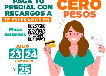 Tendrán contribuyentes nueva oportunidad para pagar predial con recargos a Cero Pesos