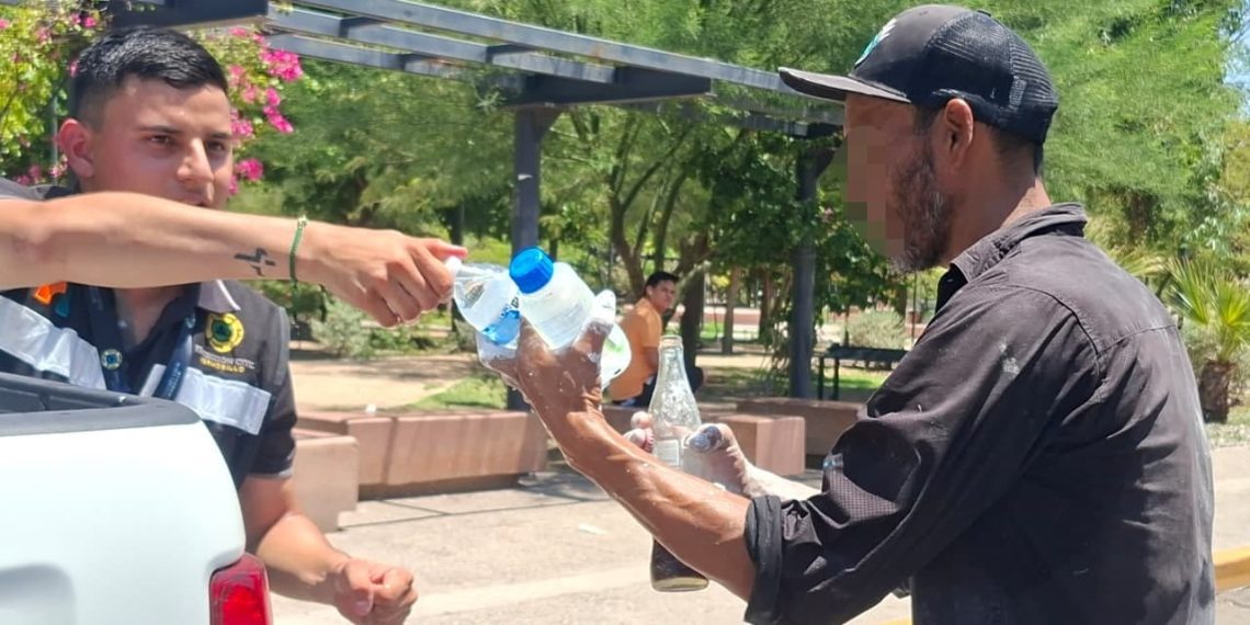 Activa Gobierno de Hermosillo Operativo de Hidratación por altas temperaturas