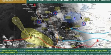 Emite Protección Civil Sonora recomendaciones ante pronóstico de lluvias y vientos fuertes
