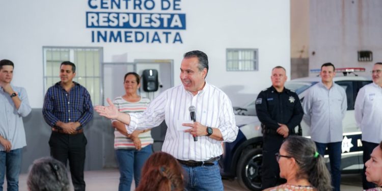 Refuerza Toño Astiazarán acciones en seguridad con la entrega del Centro de Respuesta Inmediata en Dunas