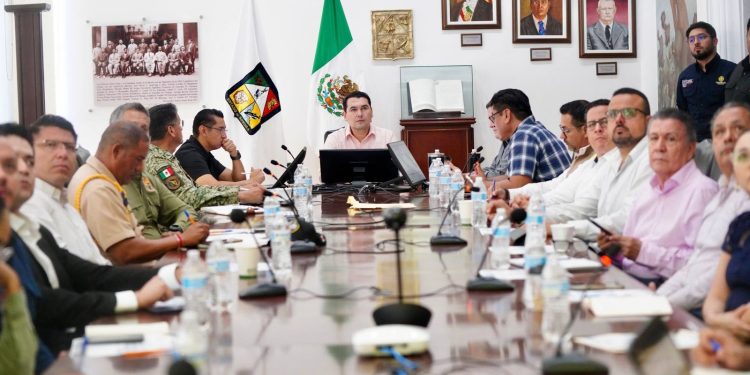 Refuerza Sonora medidas preventivas ante lluvias con instalación del Comité de Operación de Emergencias (COE)