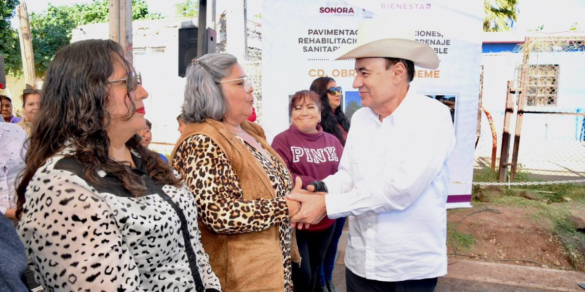 Durazo y Sheinbaum atienden rezagos históricos y transforman Cajeme con más de 11 mil millones de pesos