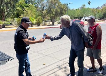 Mantiene Gobierno Municipal operativo de hidratación ante altas temperaturas