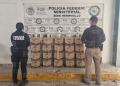 Incauta Policía Federal Ministerial 240 litros de metanfetamina líquida a chofer de empresa de transportes.