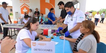 Continúa Ayuntamiento de Hermosillo impulsando acciones en Casa de Salud en Ejido del Carmen