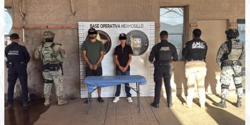 Cateo de FGJES en Hermosillo permite detener a dos personas y localizar a dos menores con Alerta AMBER
