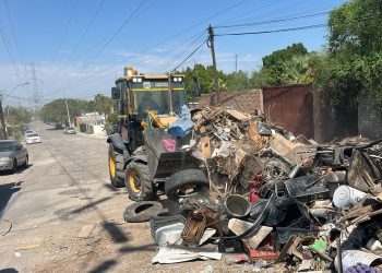 Retira Ayuntamiento de Hermosillo 40 toneladas de materiales en desuso en jornada de descacharre