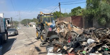 Retira Ayuntamiento de Hermosillo 40 toneladas de materiales en desuso en jornada de descacharre