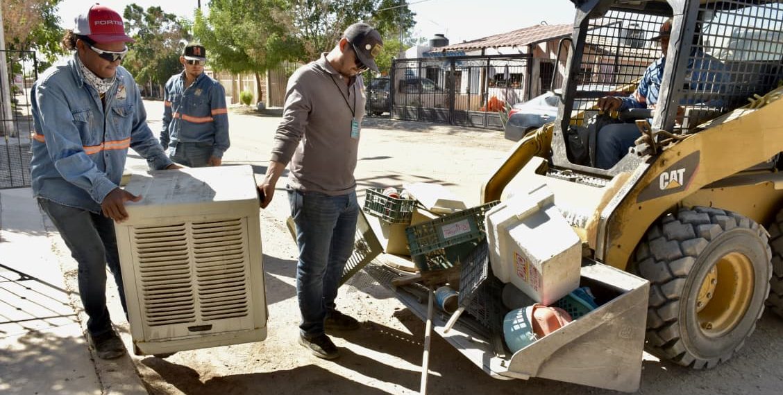 Lleva Gobierno de Hermosillo jornada de descacharre a la colonia Solidaridad IV