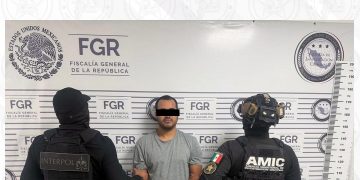 Capturan AMIC e INTERPOL México a objetivo prioritario con fines de extradición