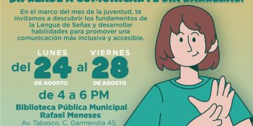 Invita Gobierno de Hermosillo a jóvenes a taller de Lengua de Señas Mexicana
