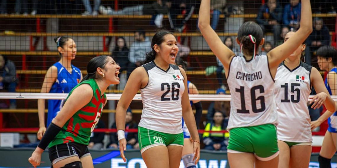 Selección nacional de Volibol Femenil U17 termina en lugar 19 del campeonato mundial