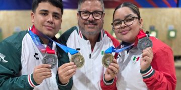 Pistoleros sonorenses demuestran precisión con una cosecha de cuatro medallas en los JCC